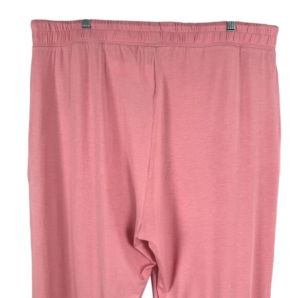 J. Crew Eco Dreamiest Pajama Jogger Pant Womens 2XL Pink Stretch NWT PT-2598 - Picture 7 of 9
